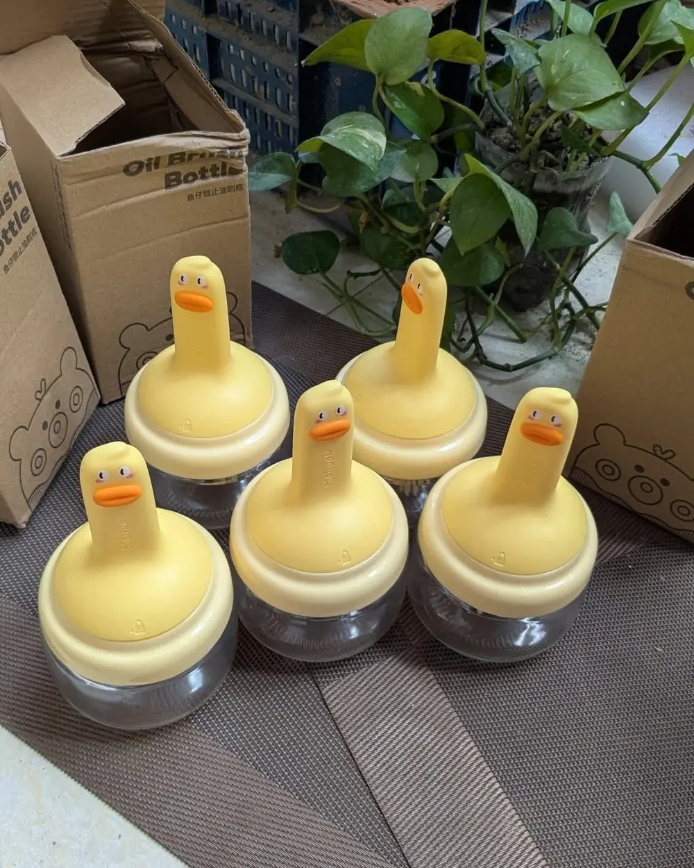 Duck-Shaped Oil Bottle