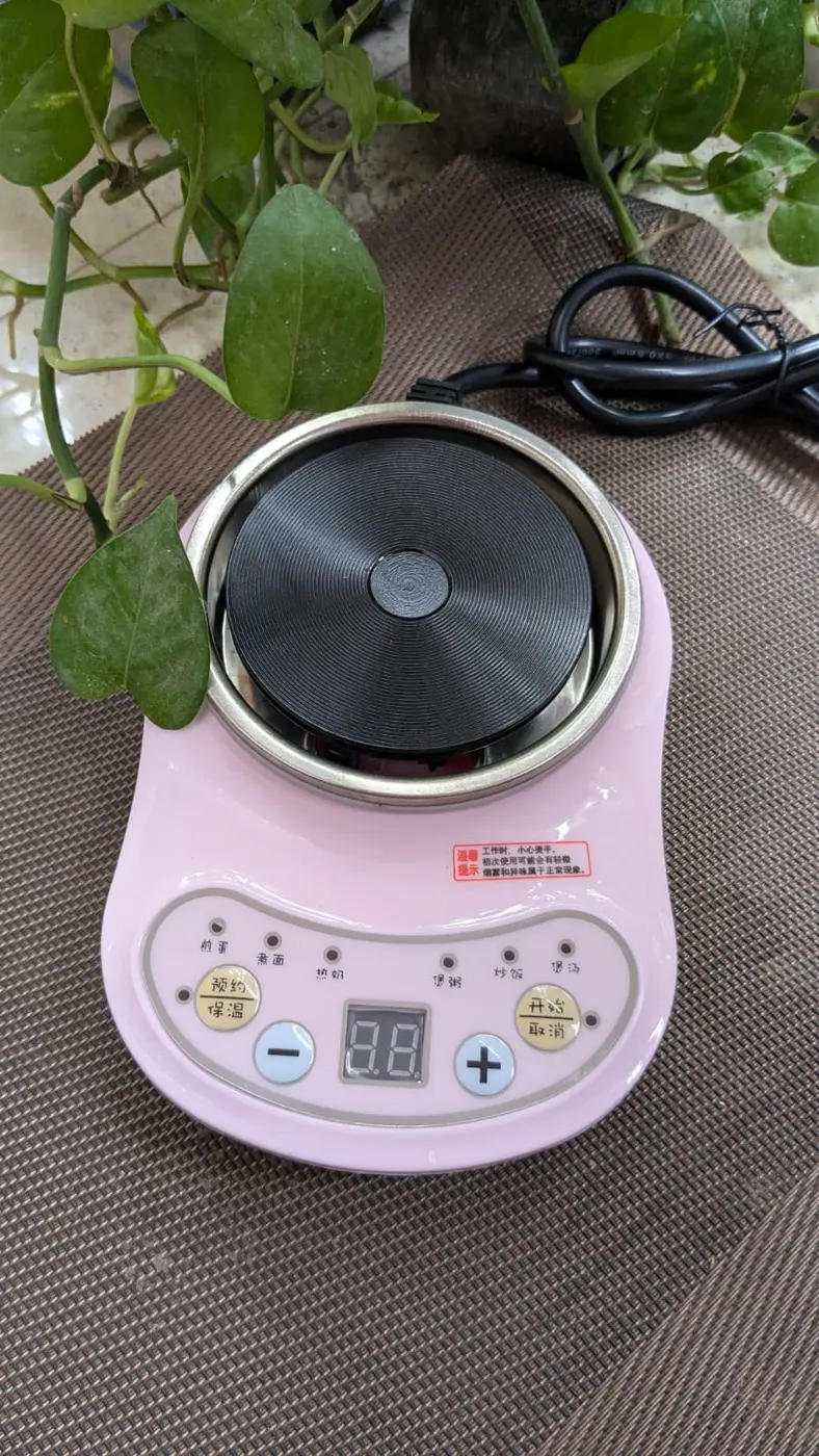 Mini Electric Hot Plate – Pink